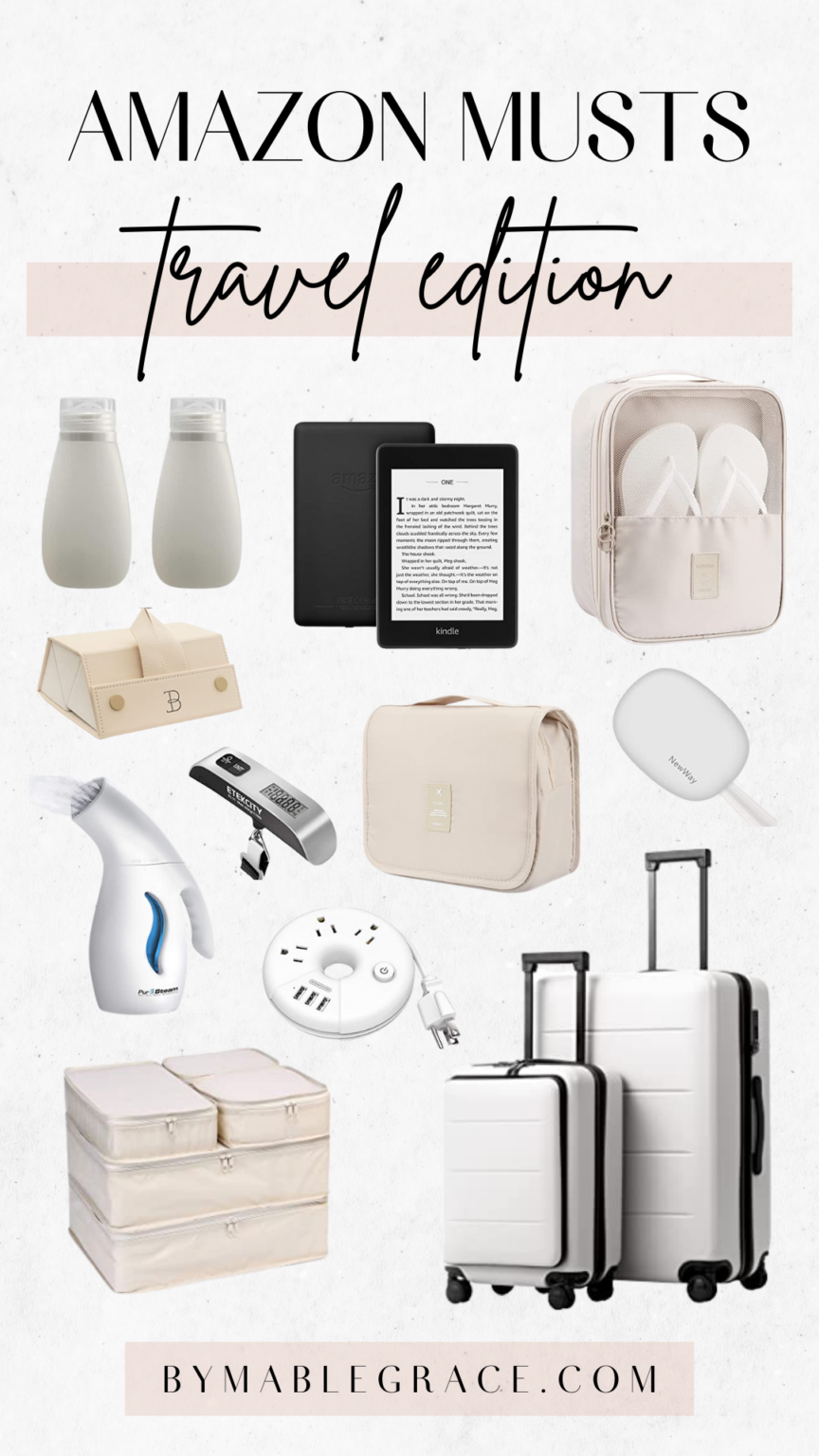 11 Must-Have Amazon Travel Essentials - by mable grace