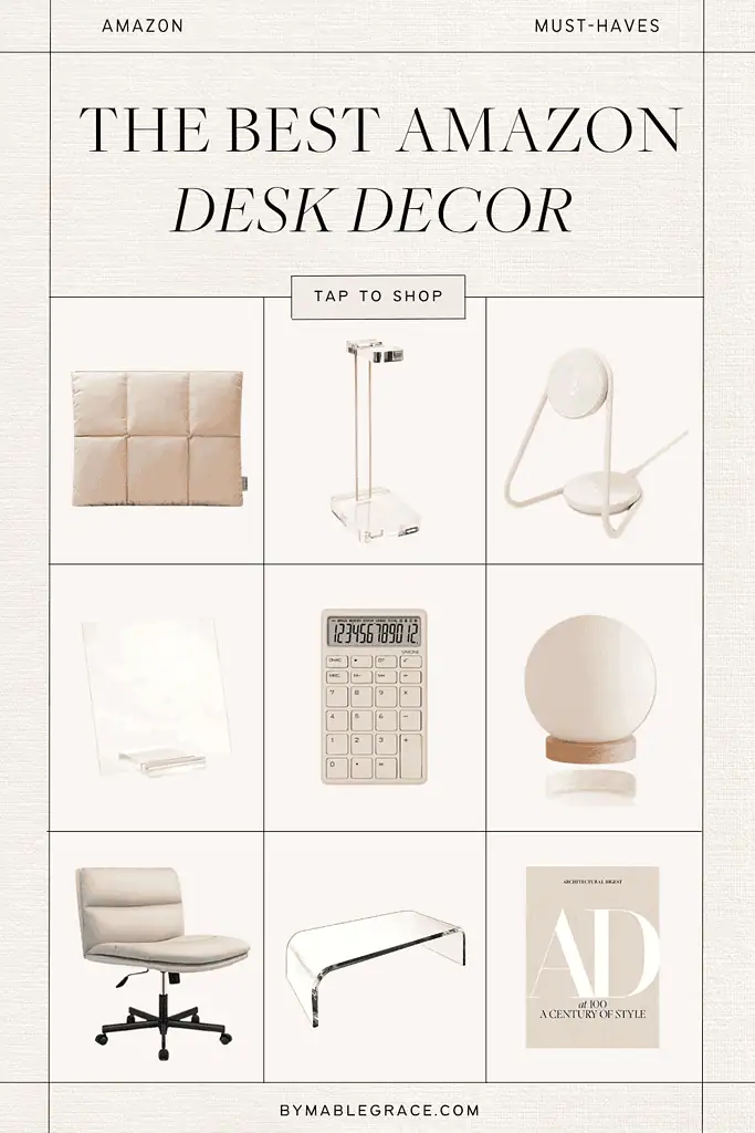 11 Cute and Affordable Amazon Desk Decor You Need for Your Home Office ...
