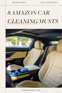 car cleaning supplies