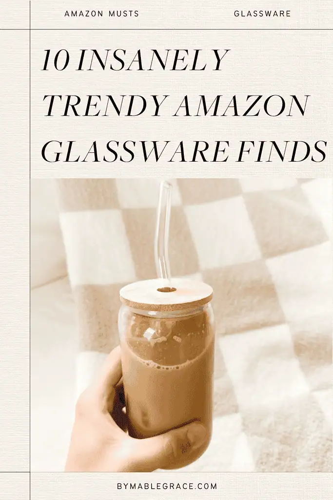 10 Insanely Trendy Amazon Glassware You Didn't Know You Needed
