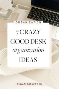 desk organization ideas