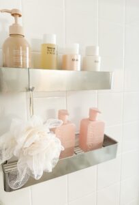 bathroom shower organization ideas