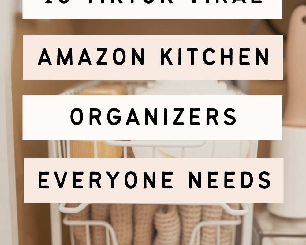 kitchen sink organization ideas